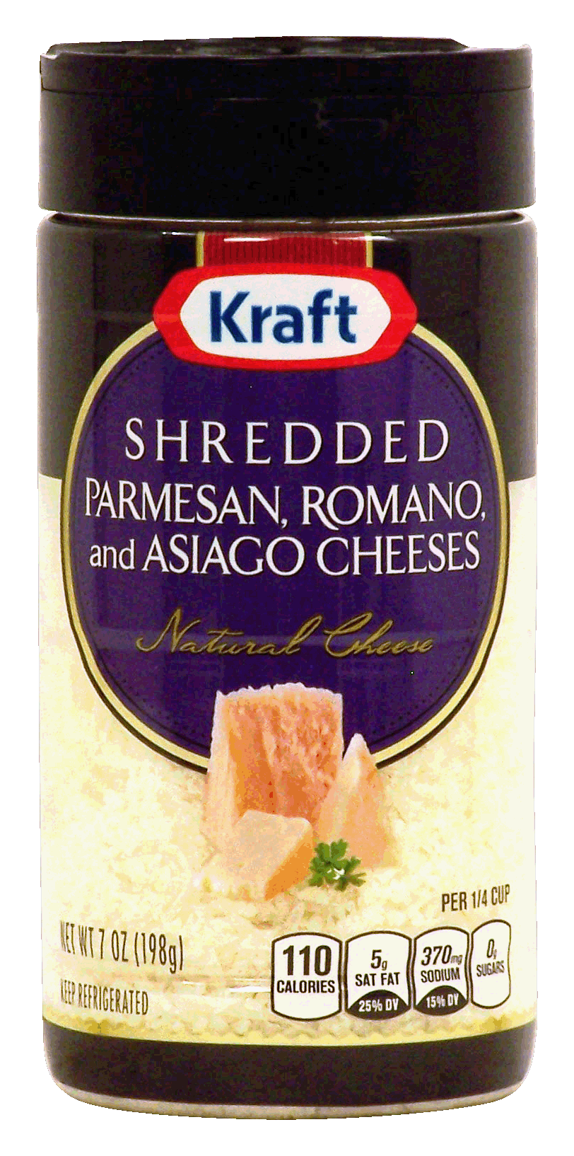 Kraft Cheese Shredded Parmesan Romano & Asiago Full-Size Picture